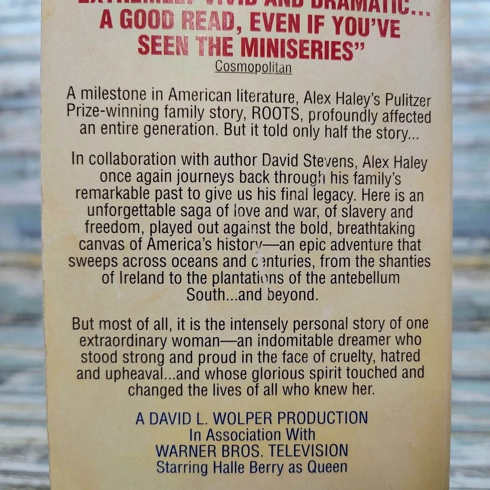 Queen Alex‎ Haley 1993 Avon Novel 1st Ed Print Paperback Drama Roots Saga FAIR